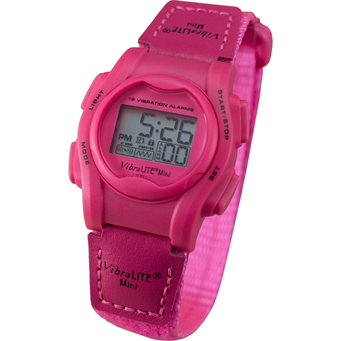Maxcom Fit FW32 neon pink vibrating Bluetooth smart watch with alarm